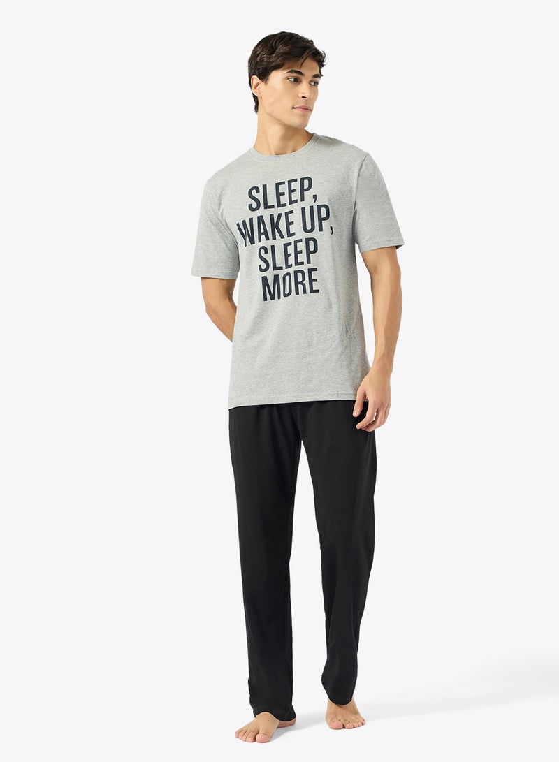 Seventy Five Regular fit tee and Pant set - Image 1